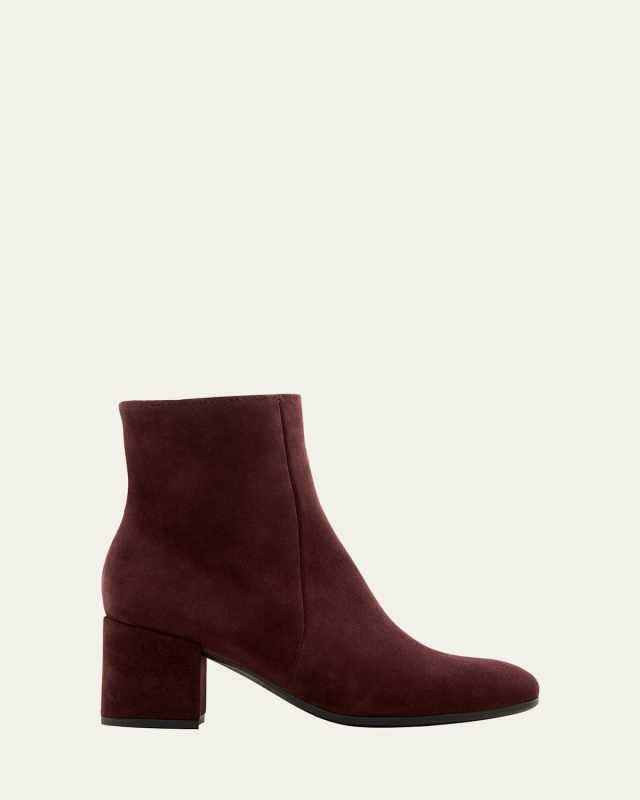 Joanie Suede Ankle Booties